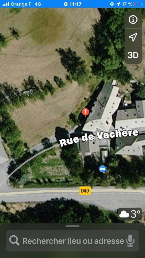 L Alpin Bel Appartement Avec Terrasse Dans Vieille Ferme De Montagne Renovee Les Orres Exterior photo